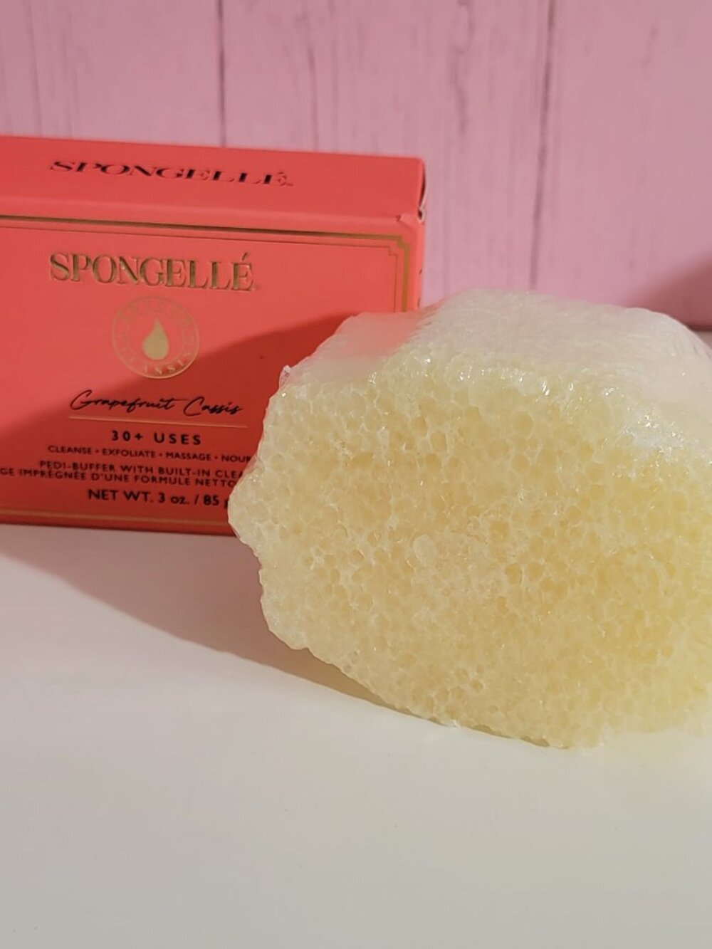 Spongelle Grapefruit Cassis All in One Body Treatment 3 Oz